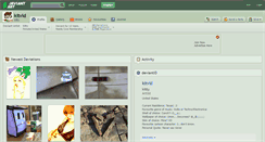 Desktop Screenshot of kitvid.deviantart.com