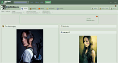 Desktop Screenshot of lizetteblanco.deviantart.com