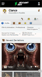 Mobile Screenshot of clance.deviantart.com
