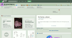 Desktop Screenshot of deviantartsbiglover.deviantart.com
