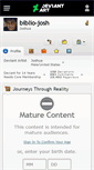 Mobile Screenshot of biblio-josh.deviantart.com