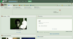 Desktop Screenshot of eyeo.deviantart.com