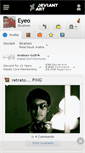 Mobile Screenshot of eyeo.deviantart.com