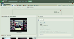 Desktop Screenshot of piratedollie.deviantart.com