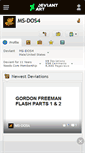 Mobile Screenshot of ms-dos4.deviantart.com
