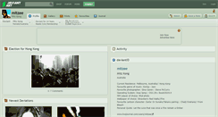 Desktop Screenshot of mitzee.deviantart.com
