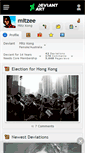 Mobile Screenshot of mitzee.deviantart.com
