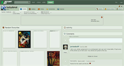 Desktop Screenshot of luckydonut.deviantart.com