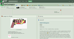 Desktop Screenshot of nanathemangacat.deviantart.com