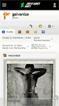 Mobile Screenshot of galvanize.deviantart.com