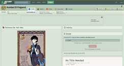 Desktop Screenshot of number30-felgrand.deviantart.com