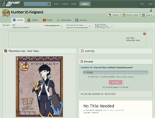 Tablet Screenshot of number30-felgrand.deviantart.com