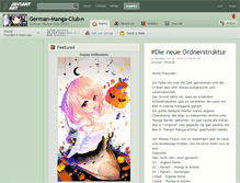 Tablet Screenshot of german-manga-club.deviantart.com