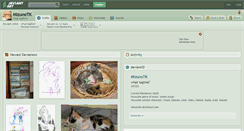 Desktop Screenshot of mizunotk.deviantart.com
