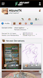 Mobile Screenshot of mizunotk.deviantart.com