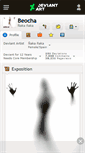 Mobile Screenshot of beocha.deviantart.com
