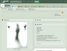 Tablet Screenshot of beocha.deviantart.com