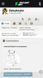 Mobile Screenshot of daisukeuke.deviantart.com