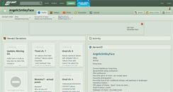 Desktop Screenshot of angelicsmileyface.deviantart.com