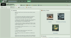 Desktop Screenshot of earth-lovers.deviantart.com