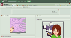 Desktop Screenshot of kurumij.deviantart.com