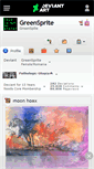 Mobile Screenshot of greensprite.deviantart.com