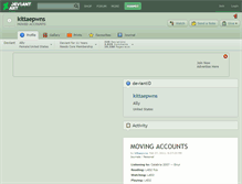Tablet Screenshot of kittaepwns.deviantart.com