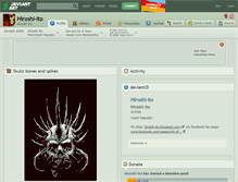 Tablet Screenshot of hiroshi-ito.deviantart.com