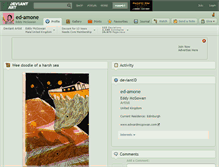 Tablet Screenshot of ed-amone.deviantart.com