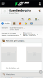 Mobile Screenshot of guardiansurzsha.deviantart.com