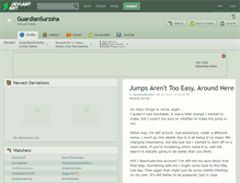 Tablet Screenshot of guardiansurzsha.deviantart.com