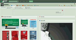 Desktop Screenshot of hsnturk.deviantart.com