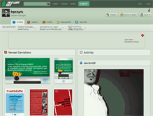 Tablet Screenshot of hsnturk.deviantart.com
