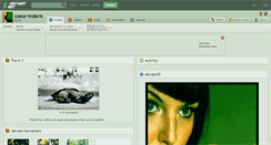Desktop Screenshot of coeur-indecis.deviantart.com