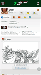Mobile Screenshot of jotfs.deviantart.com