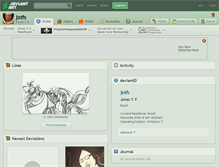 Tablet Screenshot of jotfs.deviantart.com