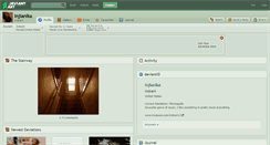Desktop Screenshot of injianika.deviantart.com