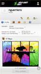 Mobile Screenshot of nguerriero.deviantart.com