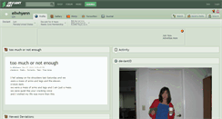 Desktop Screenshot of ellwhyenn.deviantart.com