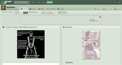 Desktop Screenshot of meldelen.deviantart.com
