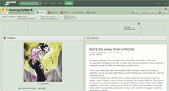 Desktop Screenshot of gummylillypad18.deviantart.com