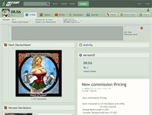 Tablet Screenshot of drjs6.deviantart.com
