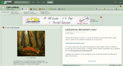 Desktop Screenshot of cali-luminos.deviantart.com