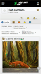 Mobile Screenshot of cali-luminos.deviantart.com