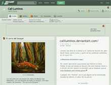 Tablet Screenshot of cali-luminos.deviantart.com