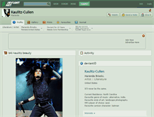 Tablet Screenshot of kaulitz-cullen.deviantart.com