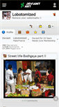 Mobile Screenshot of lobotomized.deviantart.com