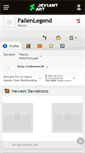 Mobile Screenshot of fallenlegend.deviantart.com