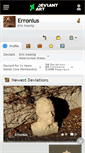 Mobile Screenshot of erronius.deviantart.com