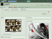 Tablet Screenshot of eronzki999.deviantart.com